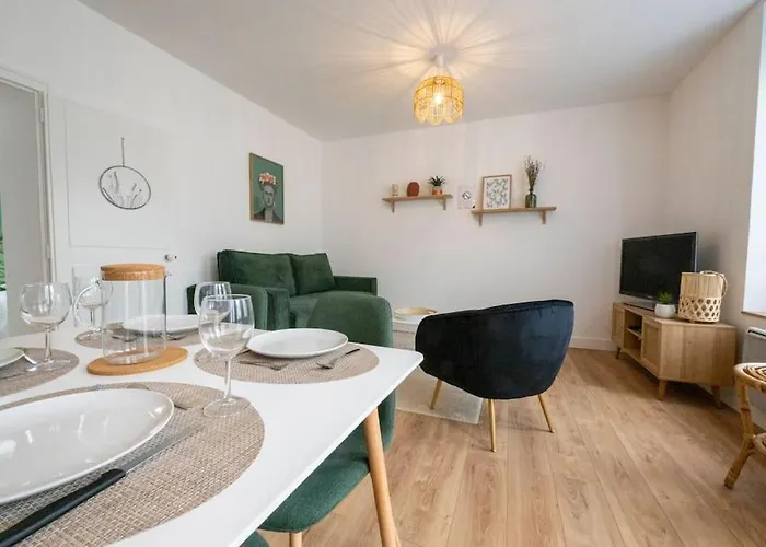 L'escapade Verdoyante - Confort, Elegance, 度假居 绍莱